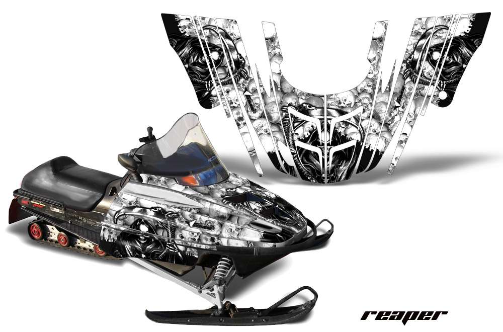 polaris snowmobile sled wraps